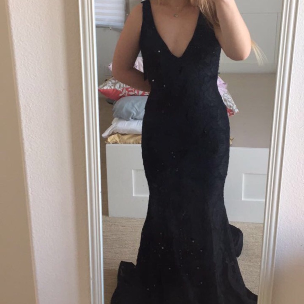Avery G Long Dress